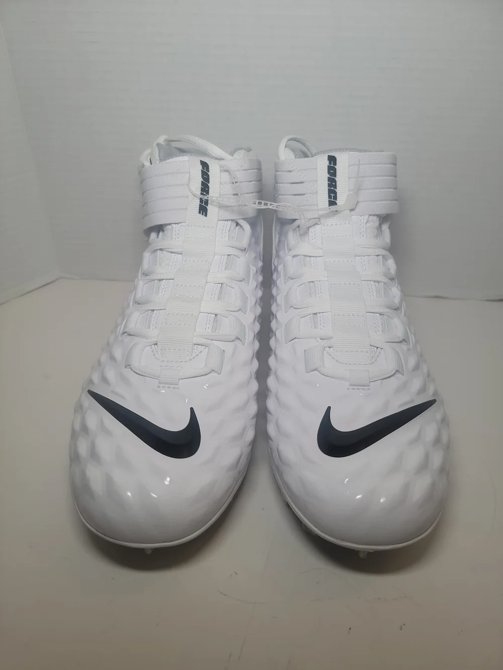 New Nike Force Savage Pro 2 Football Cleats White Black Men's 10.5 AH4000 100